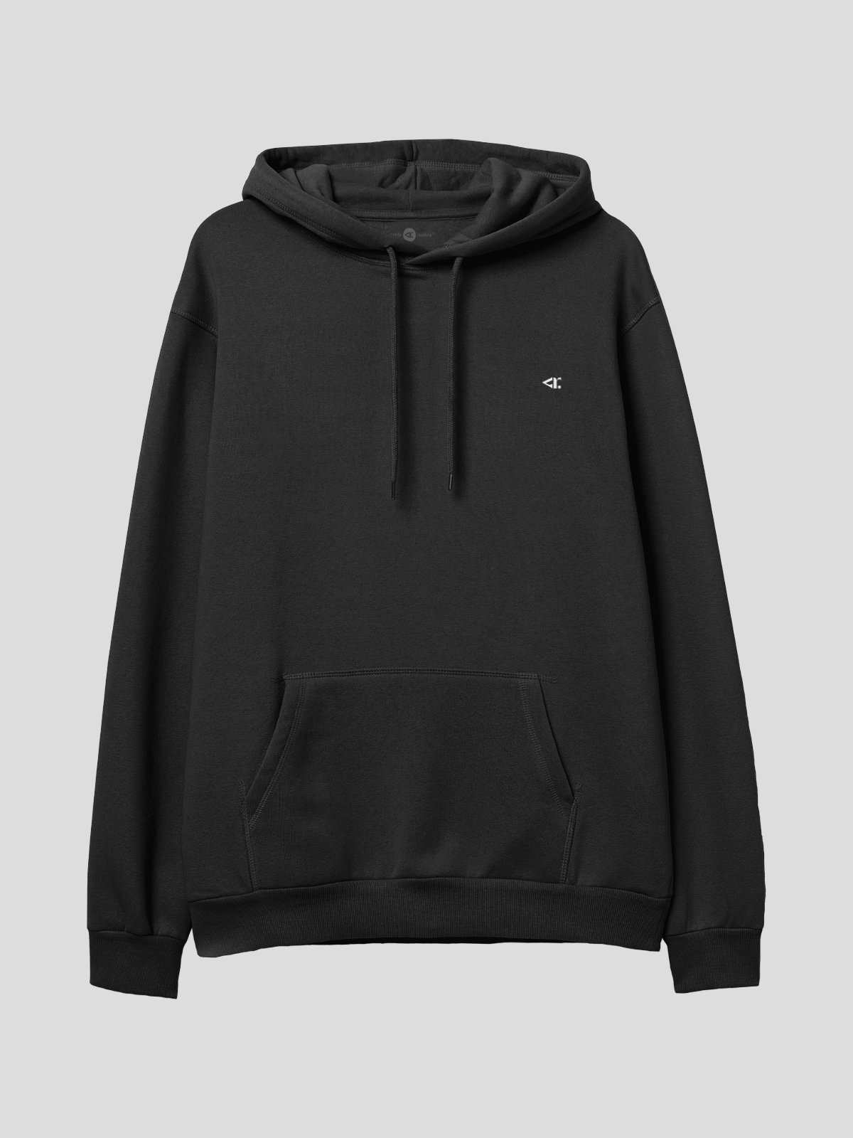 hoodie unisex original line black